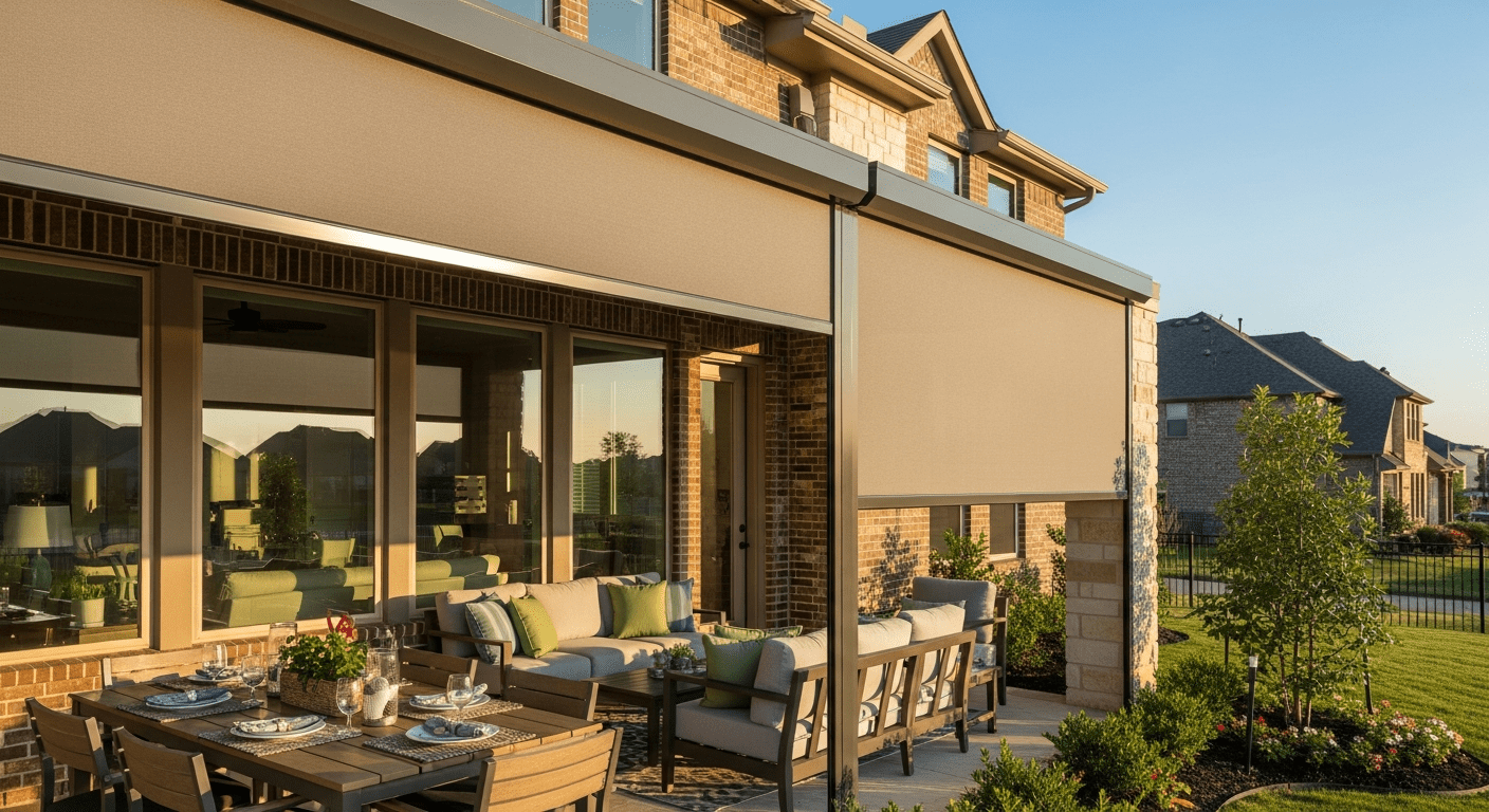 Maintenance Tips for Exterior Patio Shades in Plano