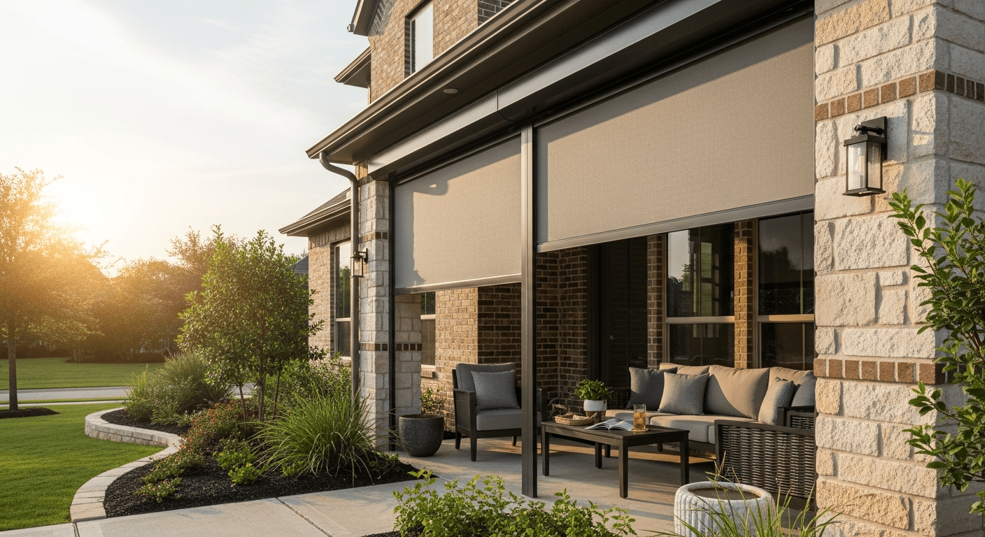 Comparing Different Types of Exterior Patio Shades in Plano