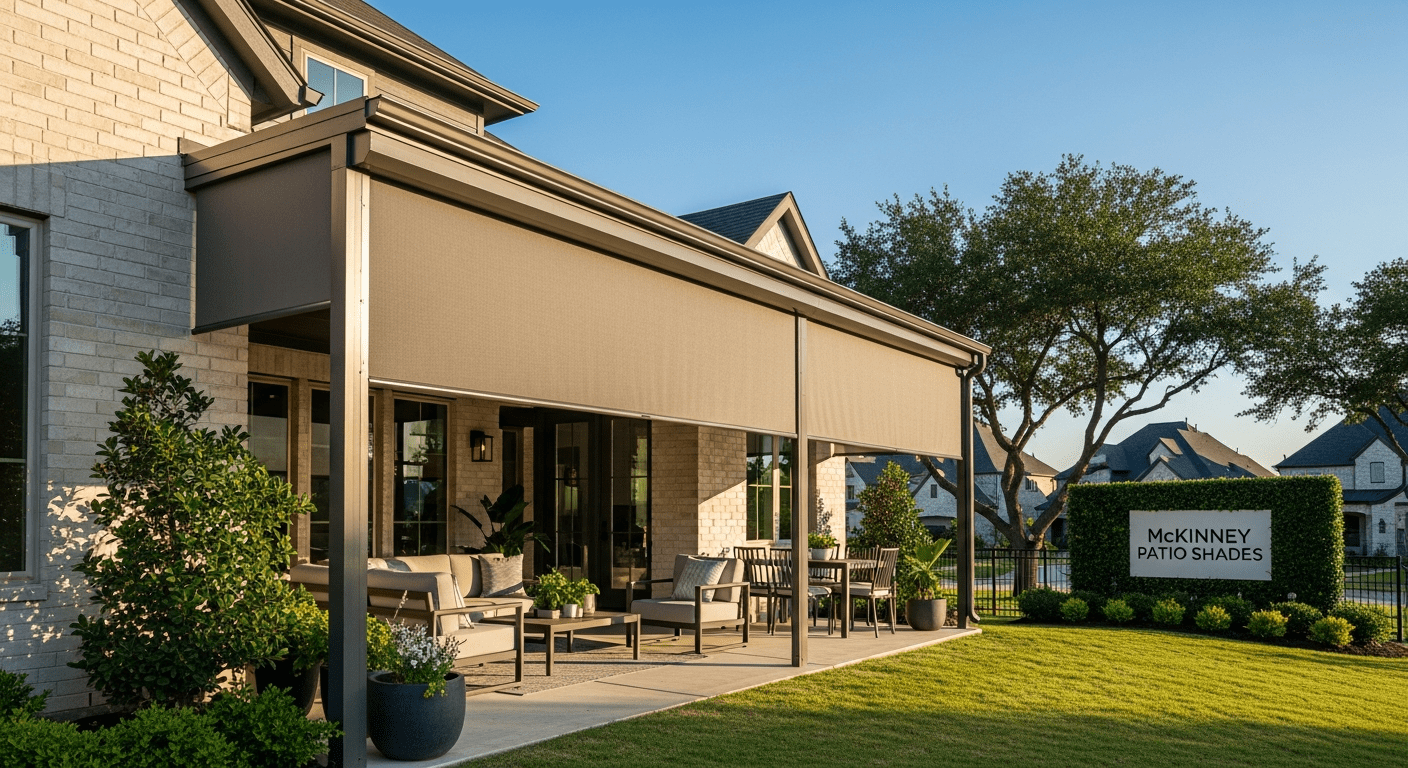 Top 5 Benefits of Installing Exterior Patio Shades in McKinney TX