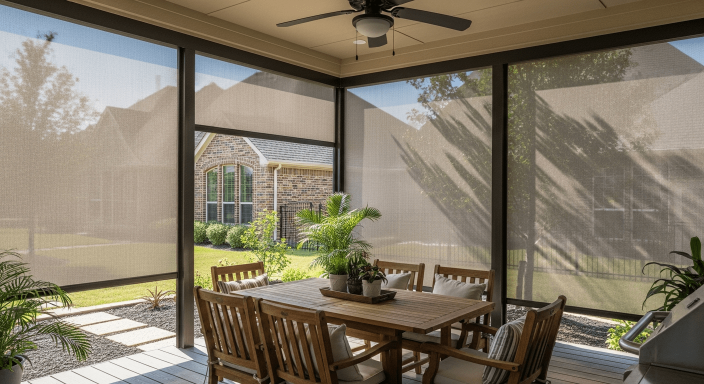 Middle image for Top 5 Benefits of Installing Exterior Patio Shades in McKinney TX