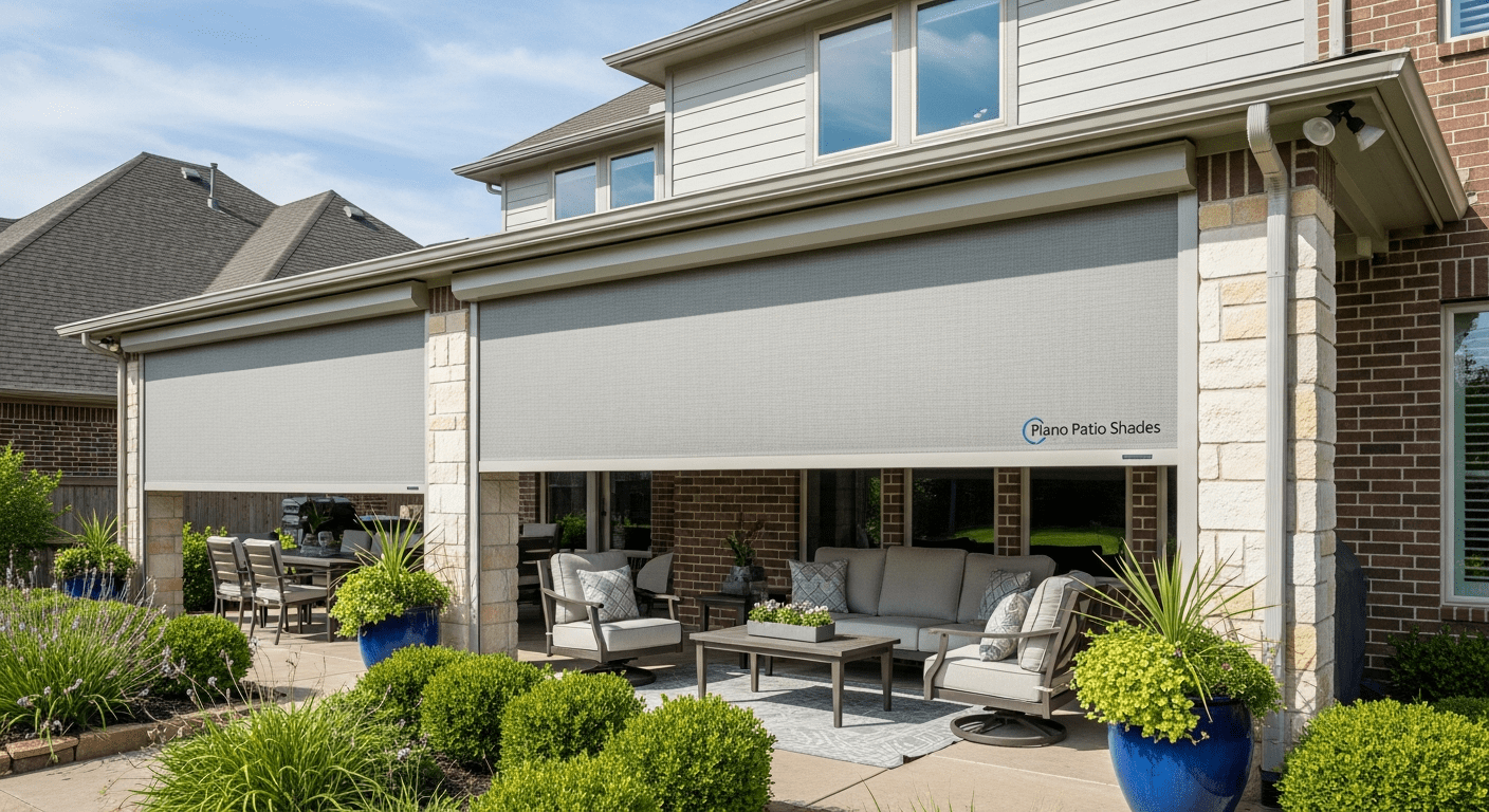 Middle image for Expert Installation of Exterior Patio Shades in Plano