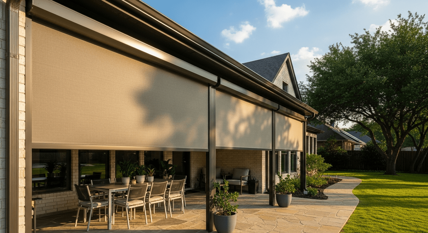 Transform Your Outdoor Space with Exterior Patio Shades in McKinney TX