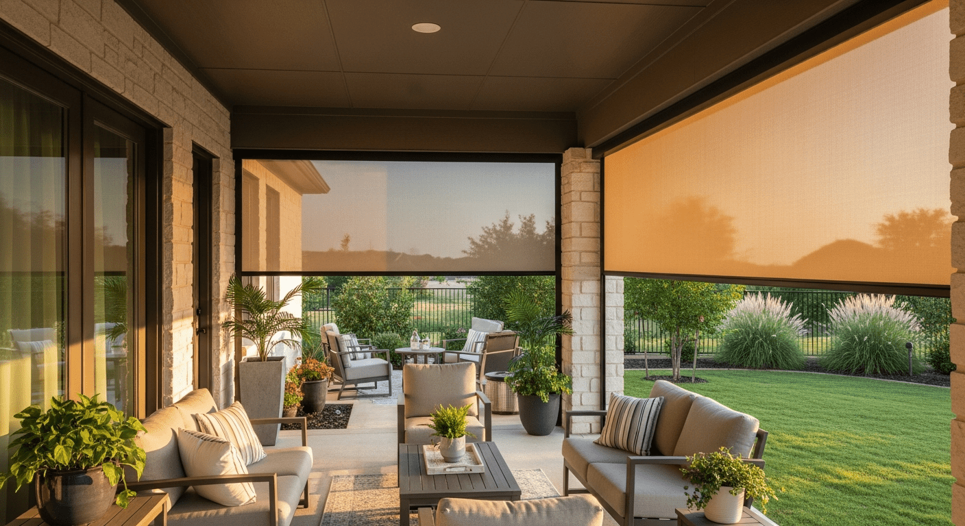 Guide to Choosing the Best Exterior Patio Shades in McKinney TX