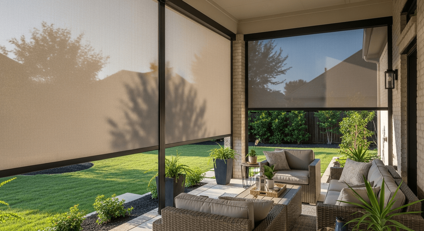 Middle image for Top Benefits of Installing Exterior Patio Shades in Plano